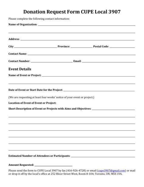 p&g donation request|P, p .